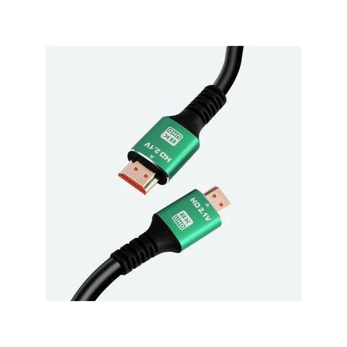 COUGAR-EGY HDMI 2.1 Braided Cable, 8K@60Hz, 48Gbps, Dynamic HDR and Dolby Vision Compatible