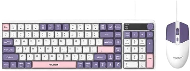 Founder KM650 Wired USB Keyboard & Mouse Combo