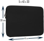 COUGAR-EGY Black Laptop Sleeve — Slim Protective Sleeve