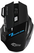 GOUGAR-EGY X8 Wireless Mouse — Bluetooth, 2.4G, USB-C
