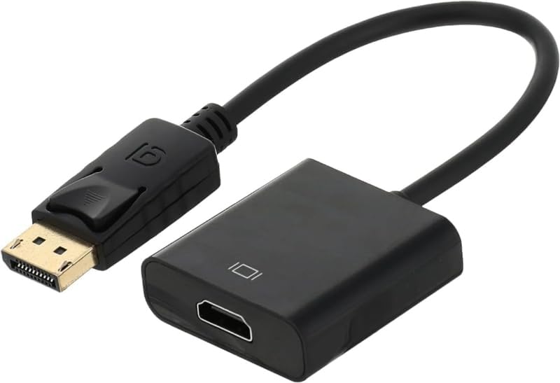 G-Power DP DisplayPort Male to HDMI Female Adapter for PC