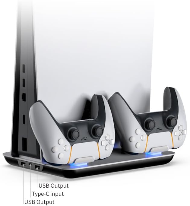 Dobe PS5 Multifunctional Cooling Stand & Charging Dock (TP5-05102)
