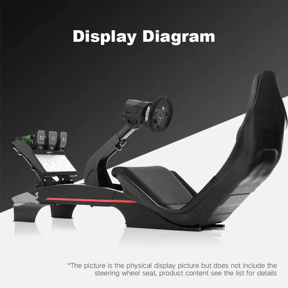 PXN V10 Force Feedback Racing Wheel, 900° with Pedals & Shifter – PC, Xbox, PS4