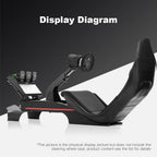 PXN V10 Force Feedback Racing Wheel, 900° with Pedals & Shifter – PC, Xbox, PS4