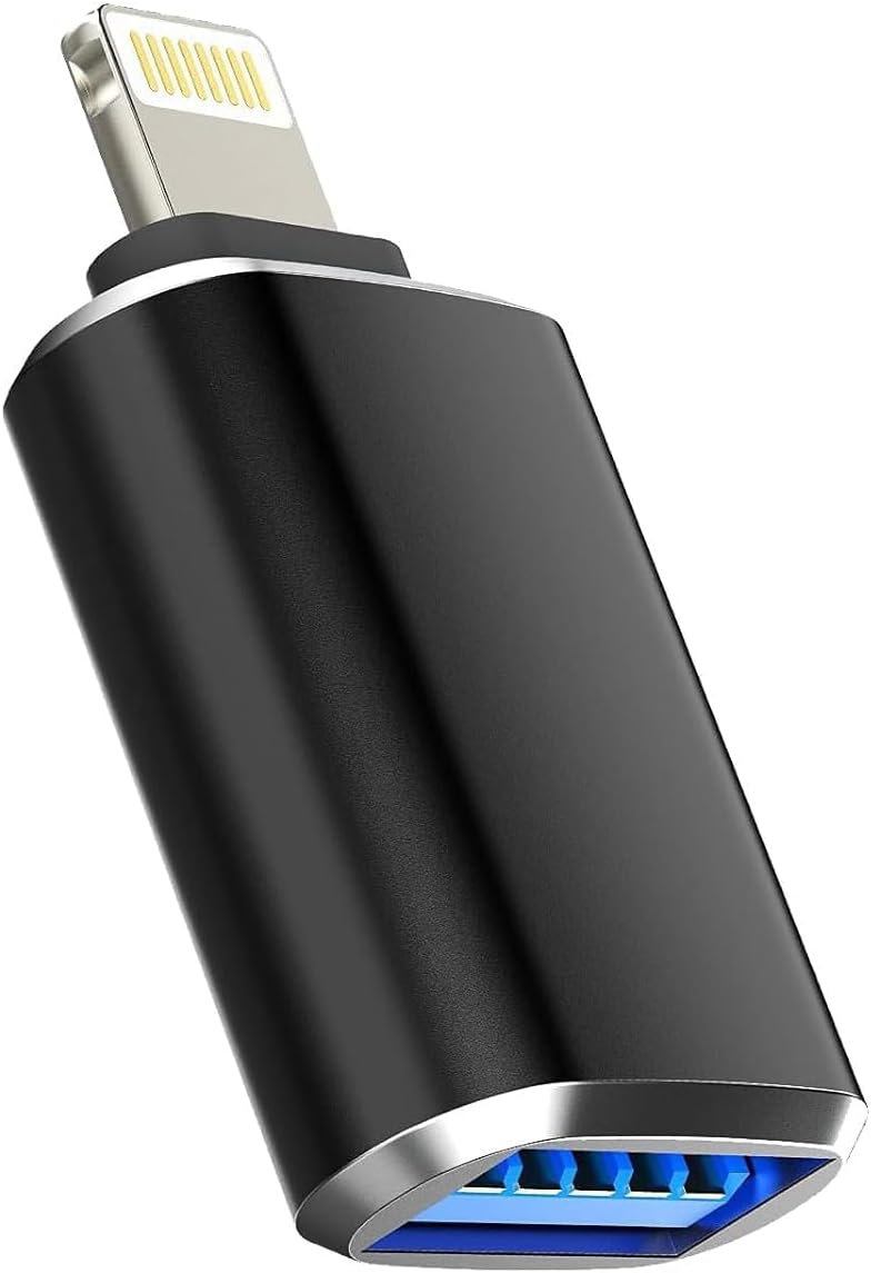 Aple MFi USB OTG Adapter for iPhone & iPad (iOS 14+)