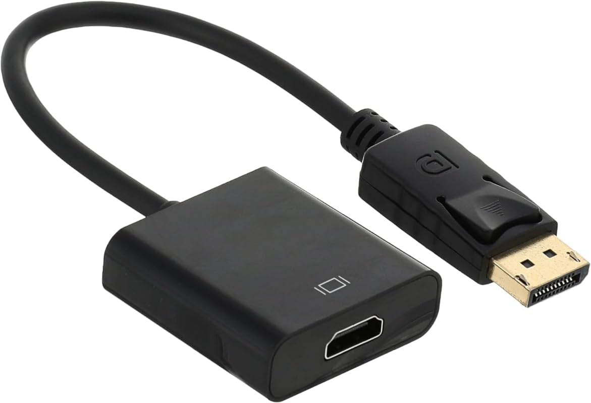G-Power DP DisplayPort Male to HDMI Female Adapter for PC