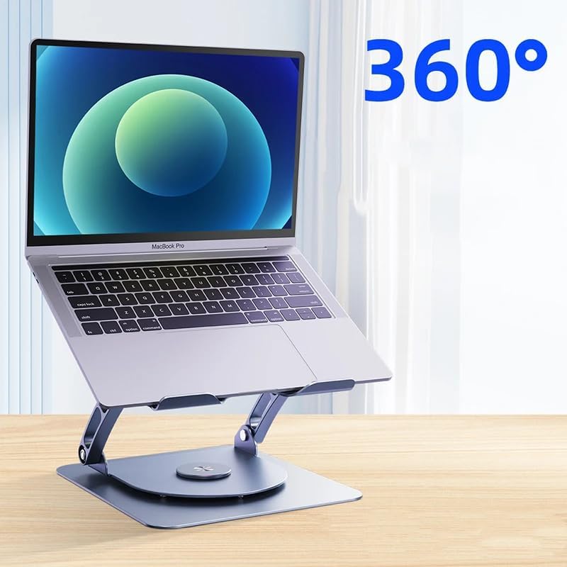 Cellphonez ErgoFlex360 Aluminum Laptop Stand with Fan