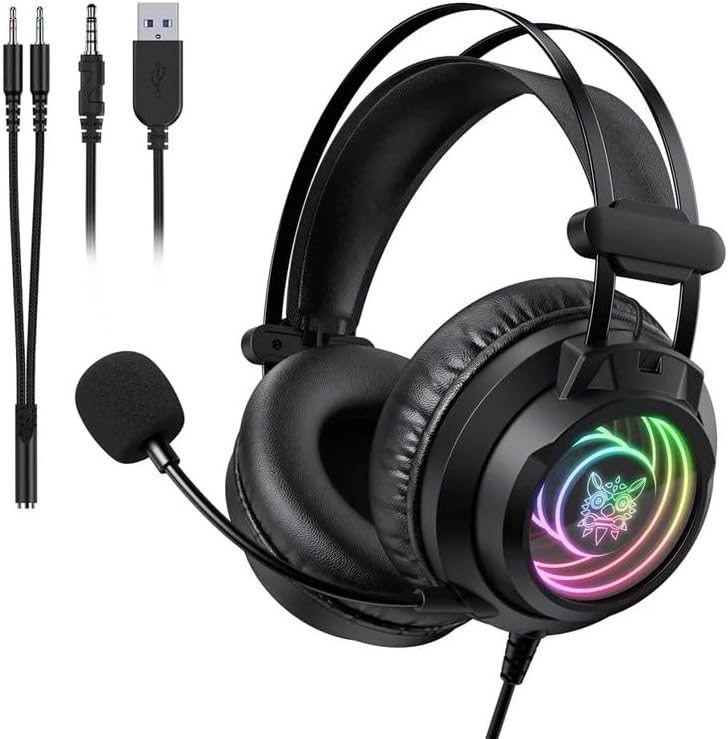 ONIKUMA X80 7.1 Surround Over-Ear Gaming Headset