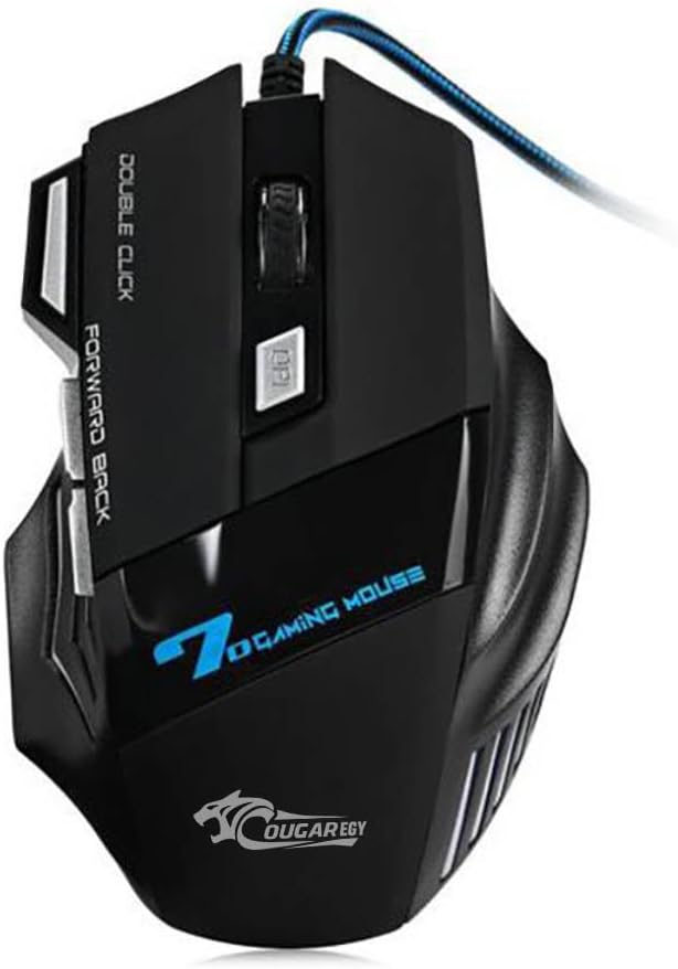 COUGAR-EGY 3200 DPI USB Wired RGB Gaming Mouse (X7) - Black