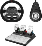 PXN V10 Force Feedback Racing Wheel, 900° with Pedals & Shifter – PC, Xbox, PS4