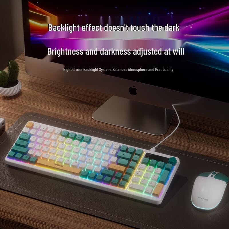 Founder KM650 Wired USB Keyboard & Mouse Combo