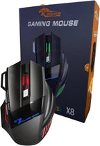 GOUGAR-EGY X8 Wireless Mouse — Bluetooth, 2.4G, USB-C