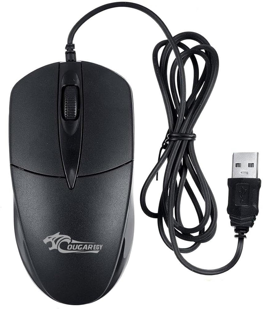 COUGAR-EGY C001 Ergonomic Wired Mouse, 1600 DPI USB