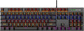 Mechanical Gaming Keyboard — 104 Keys, RGB, Cyan Switches