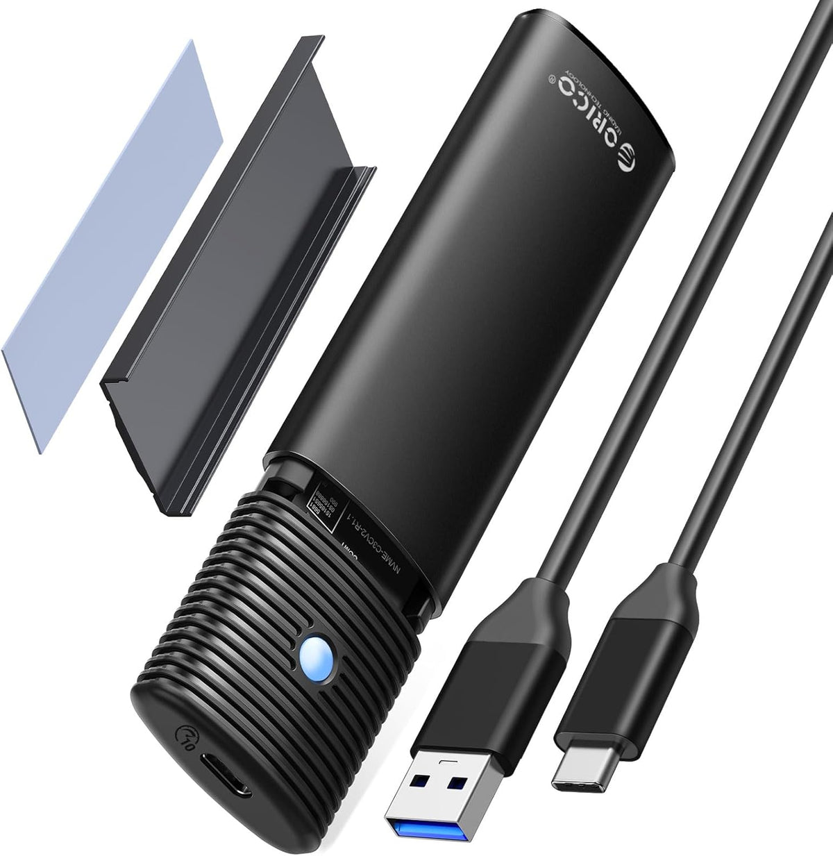 ORICO M.2 NVMe & SATA Enclosure SSD-PWDM2G2A