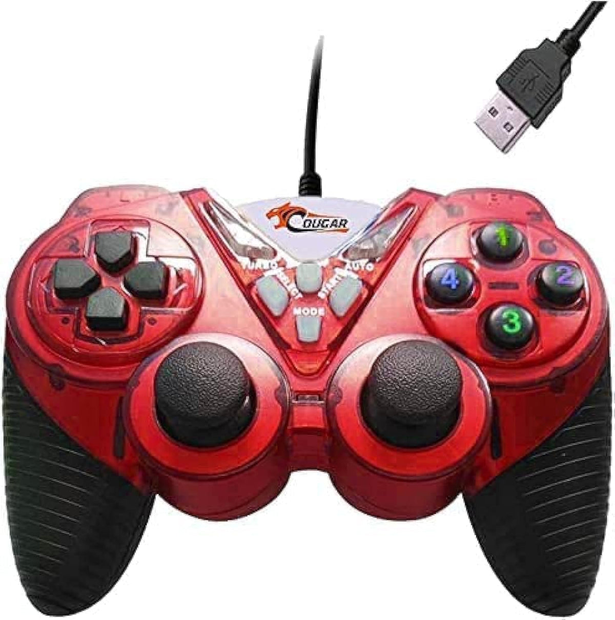 COUGAR-EGY Gamepad Turbo Controller 908 — Green