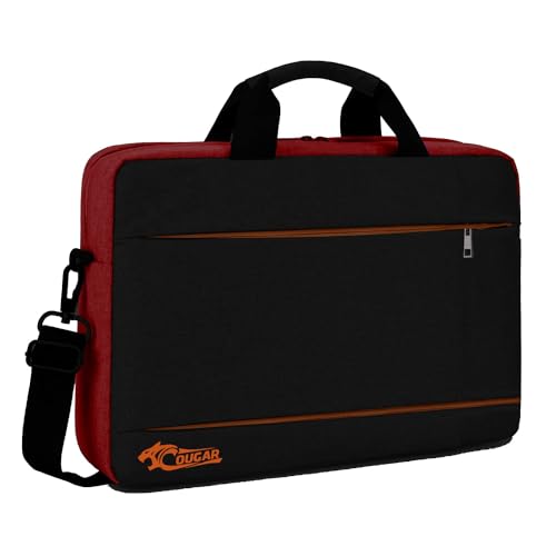 laptop & Briefcase Bag for laptop, shoulder bag for men fits up to 15.6" (015- Black)