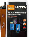 High Speed HDMI Cable with Ethernet HEC ARC 3D 4K@60Hz UHD 18 Gbps Bandwidth HDMI Male to Male 5m - Black