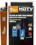 High Speed HDMI Cable with Ethernet HEC ARC 3D 4K@60Hz UHD 18 Gbps Bandwidth HDMI Male to Male 10m - Black