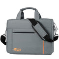 laptop & Briefcase Bag for laptop, shoulder bag for men fits up to 15.6" (01- Grey)
